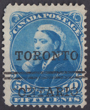 TIMBRE CANADA  OBLITERE  1893