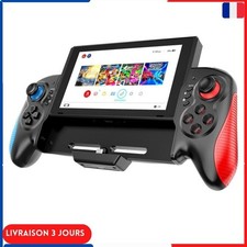 Manette de Poignée de Poche Console pour Nintendo Switch Double Moteur et 6 Axes