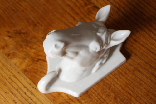 Decorative ceramic horse - decorative,