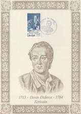 Encart Philatélique sur soie