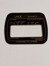 JAZ - GLACE POUR MONTRE AFFICHAGE LCD REF GZ3125 - CHRONO ALARME