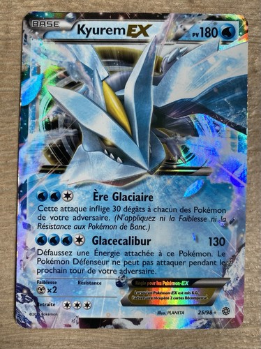 Carte pokémon kyurem pv - ex,