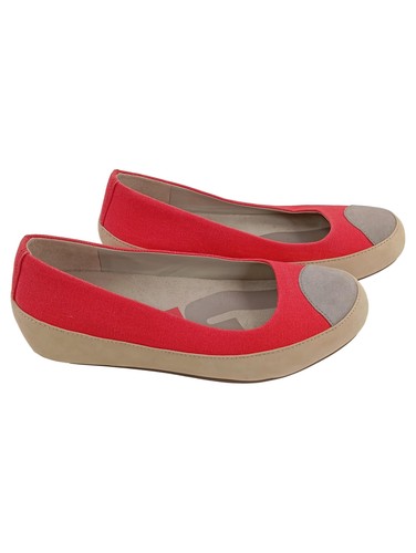 Fitflop ballerines femme rouge - fitflop,