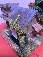 Lilliput Lane Fresh Bread Bakery Miniature House USA Landmark Series Box Deeds