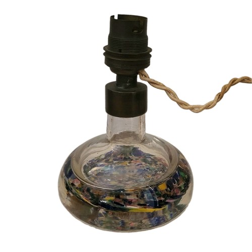 Petit pied lampe verre - en,