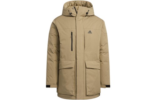 Adidas down parka with solid - adidas,