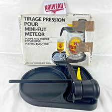 ➜POMPE/TIREUSE À BIÈRE METEOR tirage pression pour mini-fut avec robinet