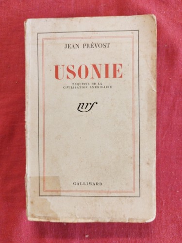 Usonie jean prévost - usonie,