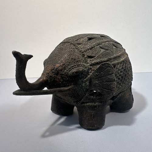 Vintage dhokra brass baby - dhokra,