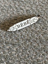 Ancien Broche Emaillée