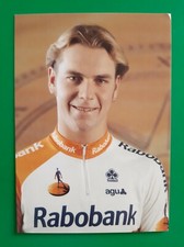 CYCLISME carte  cycliste HENK VOGELS équipe RABOBANK 1996