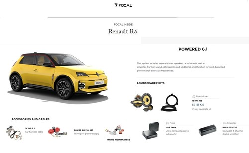 Set sound upgrade focal - sound,