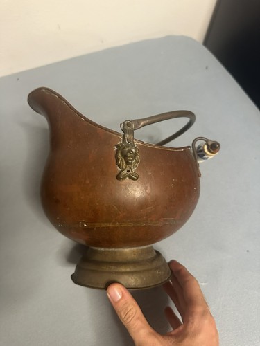 Seau charbon cuivre - À,