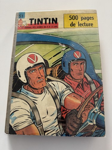 Tintin reliure recueil - tintin, 51
