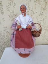 1 santon ancien habillé