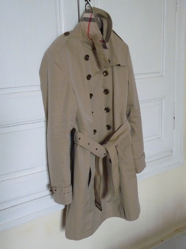 Burberry brit trench coat - trench,