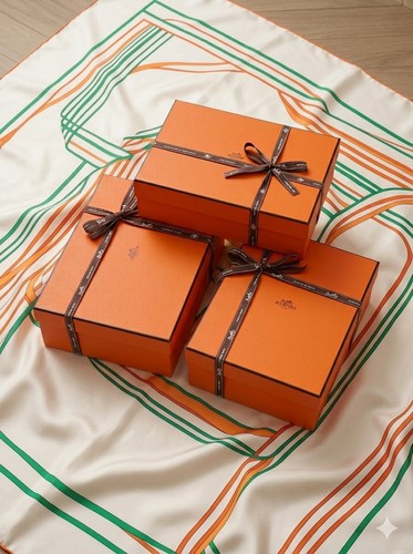Lot boîtes hermès - hermès, 28.5