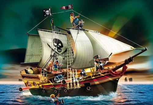 Playmobil 5135 bateau pirate - playmobil,