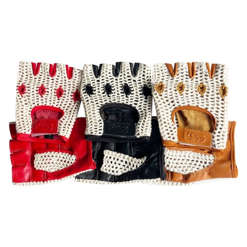 Pss mitaine crochet filet - mitaine,