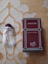 Echantillon - Boîte et flacon d'eau de toilette Amazone d'Hermès (années 80)