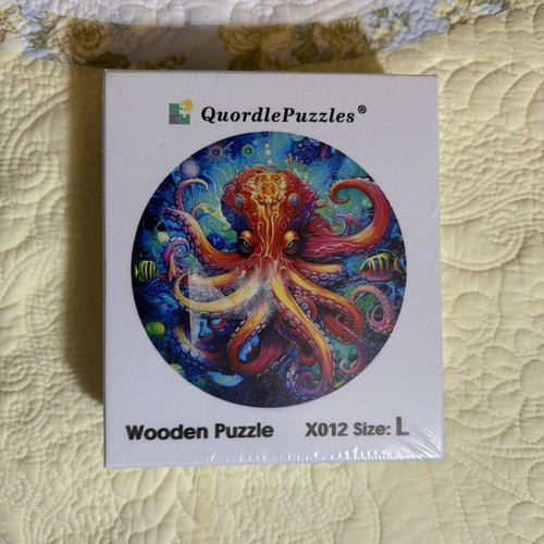 Quordle wooden puzzle large - wooden,