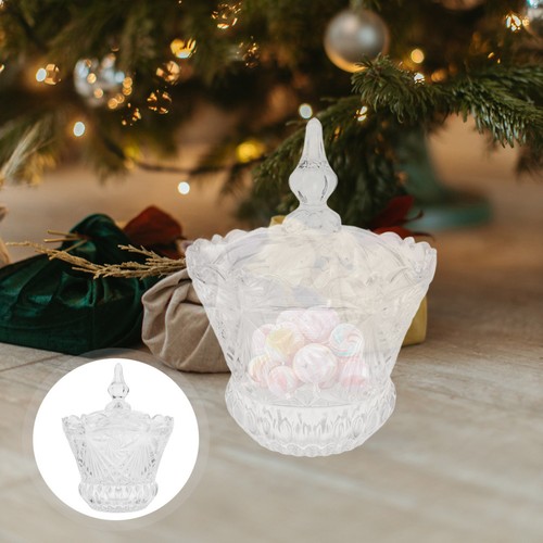 Bol bonbons verre avec - bol, en