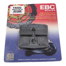 Plaquettes de Frein Avant pour BMW R60/7 R75/6 R80 R90/6 R100 EBC De FA022