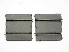 2 Rails pour circuit de voiture électrique Jouef 1ère génération ref 310/3 gris