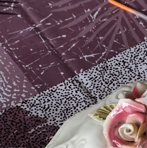 Céramique décorative blanche