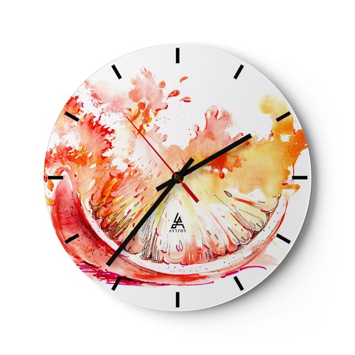 Horloge murale verre - en,