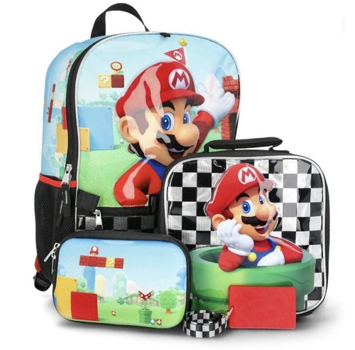 Nintendo super mario - nintendo, 4-piece