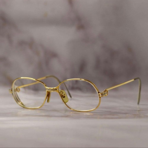 Cartier vintage oval glasses - vintage,