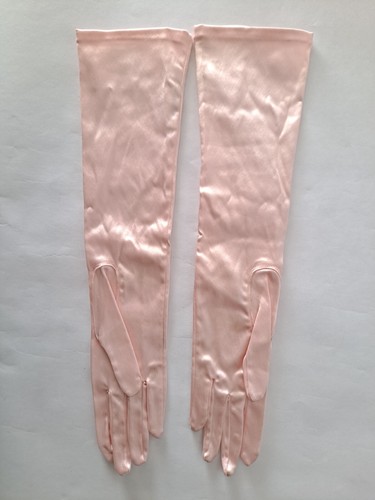 Anciens gants montants roses