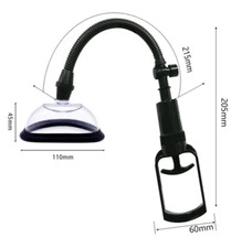 Pompe tirage vagin seins clitoris sextoy orgasme femme 110mm soumise hard sexe