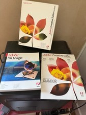 Adobe Creative Suite CS1 avec fascicule commercial d'époque