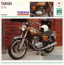 Fiche Moto : YAMAHA TX 750
