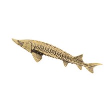 Statue de esturgeon rustique