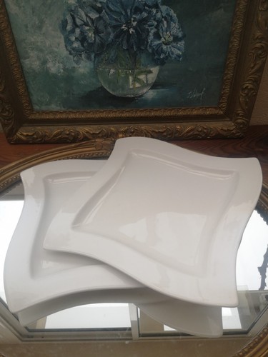 Assiettes carrés - assiettes,