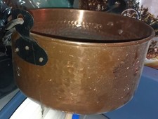 Chaudron cuivre ancien - chaudron, ancien,