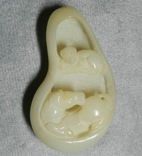 Jade céladon singe au - jade,