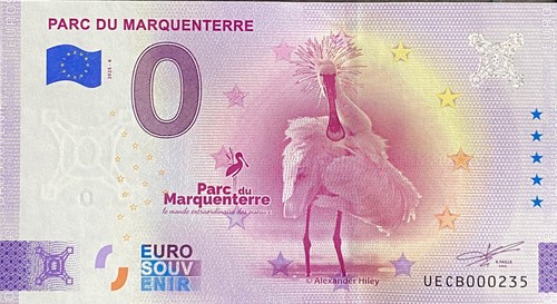 Billet euro parc du - billet,