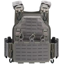 DELTA SIX Ranger LC Premium Plate Carrier / Support de Plaque Gilet (Gris)