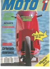 MOTO 1 N°75 GUZZI 1000 SPIII / YAM TW 200 /SBARRO /HONDA CBR 1000 F / SUZ GT 750