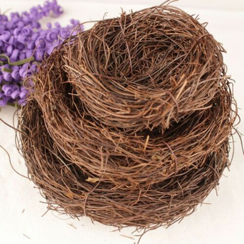 Oiseau nid naturel rotin - nid,