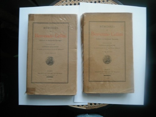 Mémoires benvenuto cellini - benvenuto,