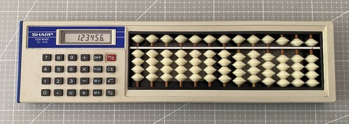 Ancienne calculatrice sharp - calculatrice,