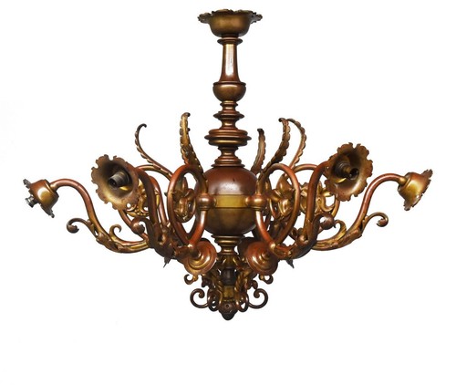 Lustre hollandais bronze 6 - hollandais,