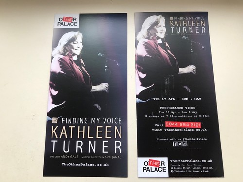 Theatre flyer finding my - finding,