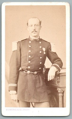 Cdv 1870 militaire avec - cdv,