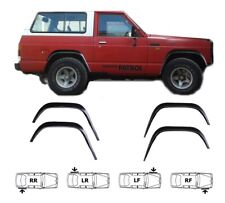 Noir Mat Extensions d'aile Set